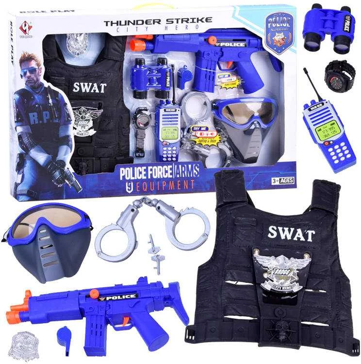 Jokomisiada Policininko komplektas liemenė + priedai ZA2984