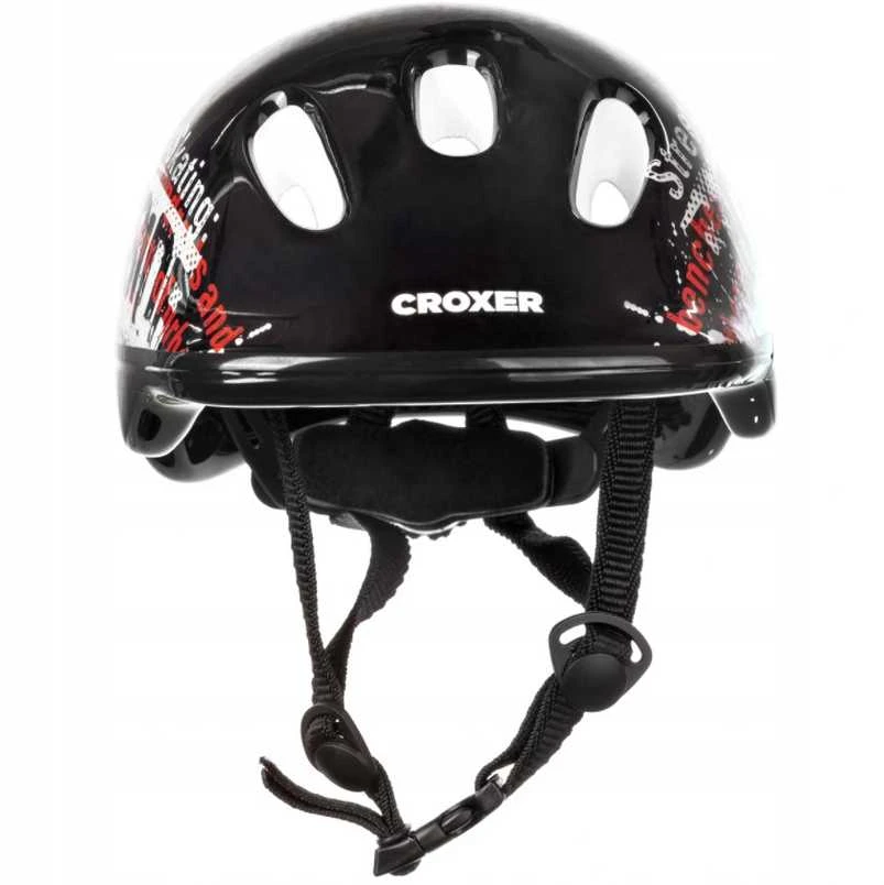 Vaikiškas šalmas Croxer Street Raudona S (52-54cm)