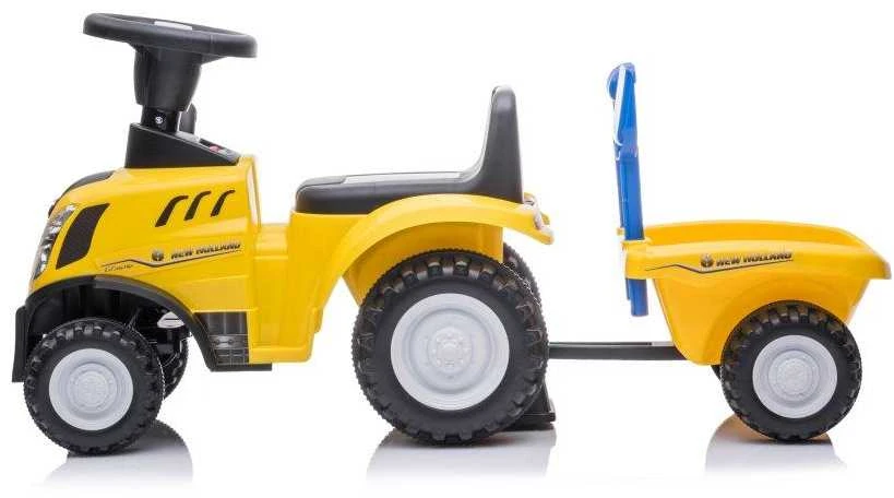 Milly Mally NEW HOLLAND 3902 transporto priemonė T7 traktorius geltonas