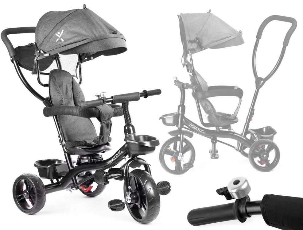 Trike Fix Triratis Fix Lite triratis pilkos spalvos