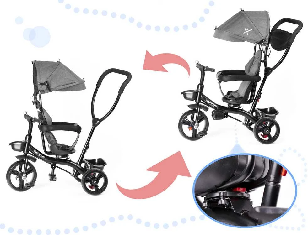 Trike Fix Triratis Fix Lite triratis pilkos spalvos