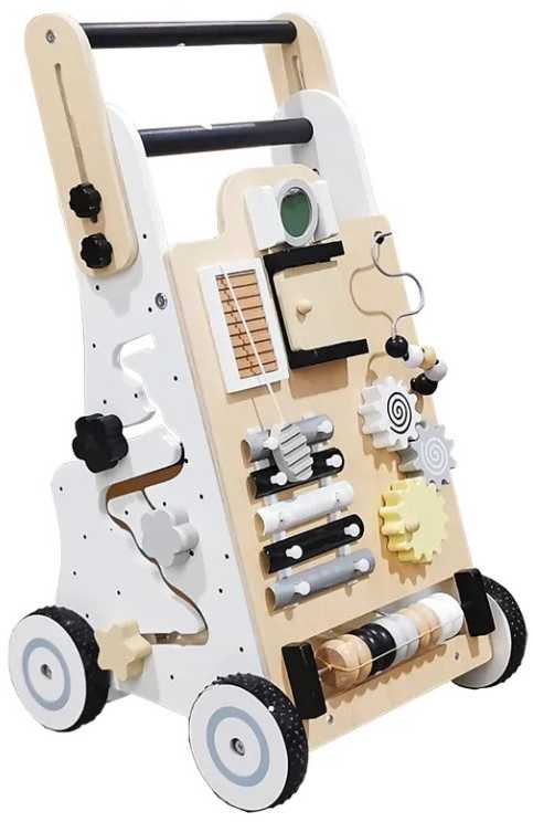 Wooden push walker - Kruzzel 24761