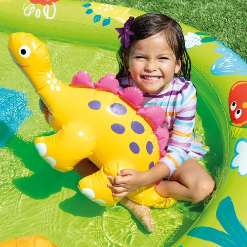 Pripučiamas baseinas (žaidimų aikštelė) INTEX Little Dino Play Center (1.91m x 1.52m x 0.58m)