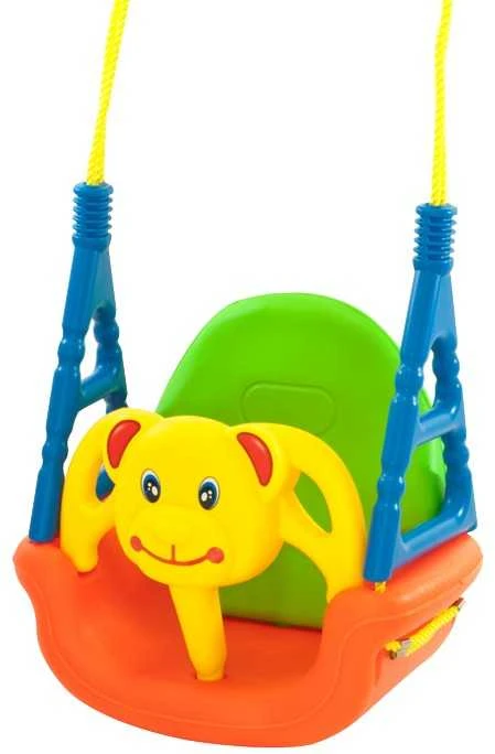 Malplay Vaikiškos sūpynės su meškiuku 3in1