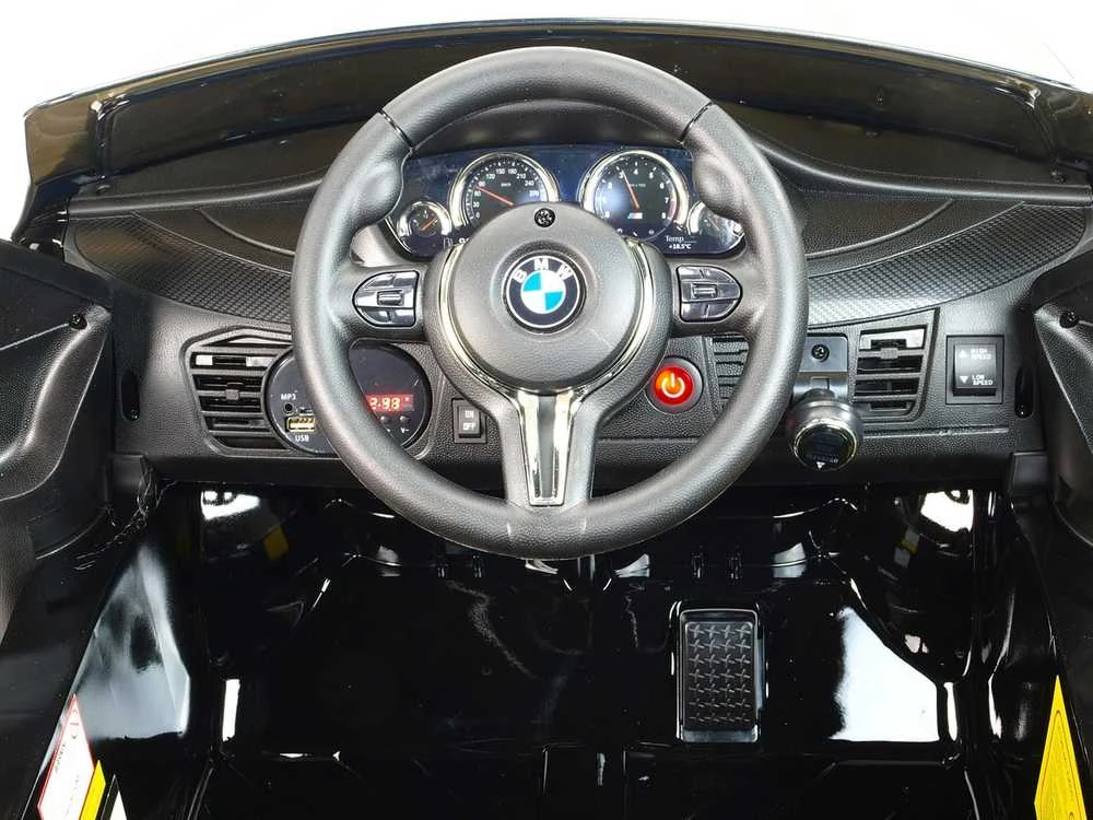 Lean Cars Ride BMW X6 Juodas – elektrinis važiavimas automobiliu
