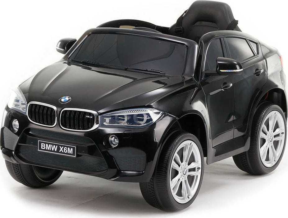 Lean Cars Ride BMW X6 Juodas – elektrinis važiavimas automobiliu