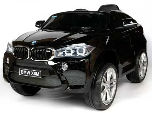 Lean Cars Ride BMW X6 Juodas – elektrinis važiavimas automobiliu