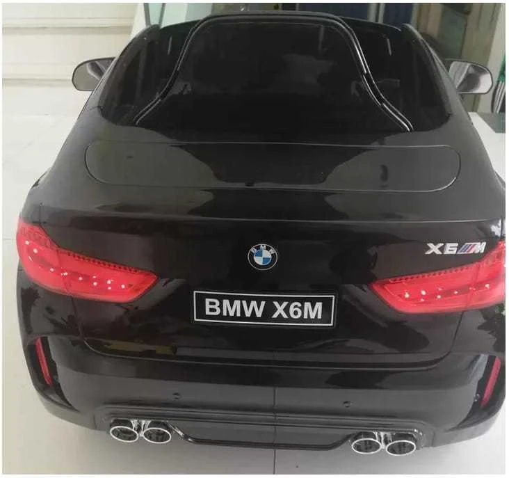 Lean Cars Ride BMW X6 Juodas – elektrinis važiavimas automobiliu