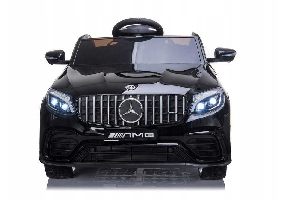 Vienvietis vaikiškas elektromobilis Mercedes Benz GLC 63S 4x4, Juodas