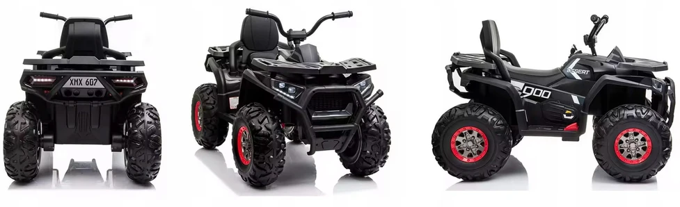 Ramiz Važiuoklė Quad ATV Desert Juodas