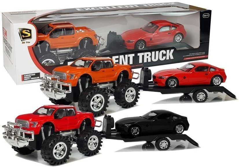 Lean Toys Automobilių komplektas Monster Truck, 58 cm