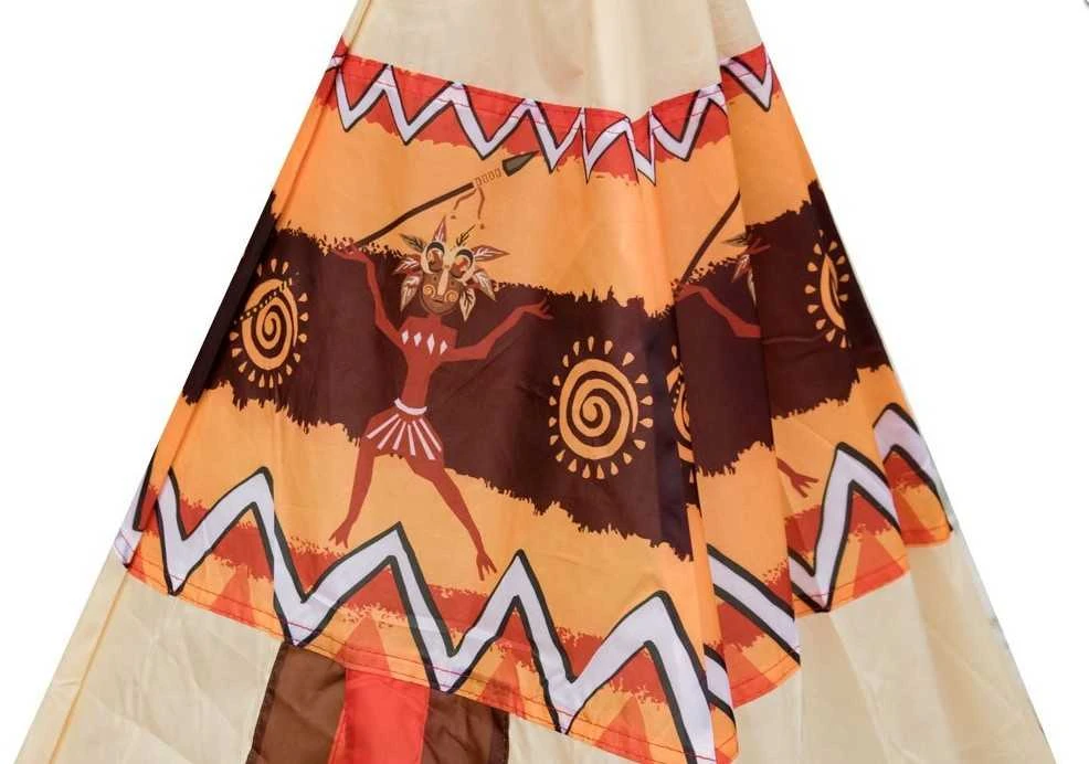 Žaidimų palapinė "Tipi" su 60 margaspalvių kamuoliukų