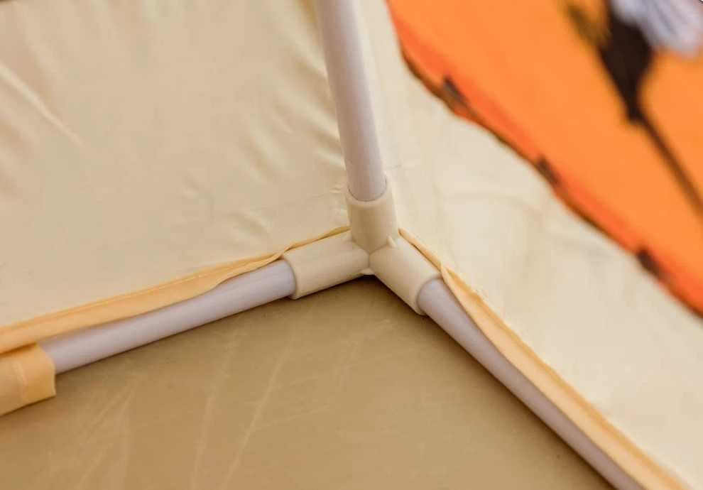 Žaidimų palapinė "Tipi" su 60 margaspalvių kamuoliukų