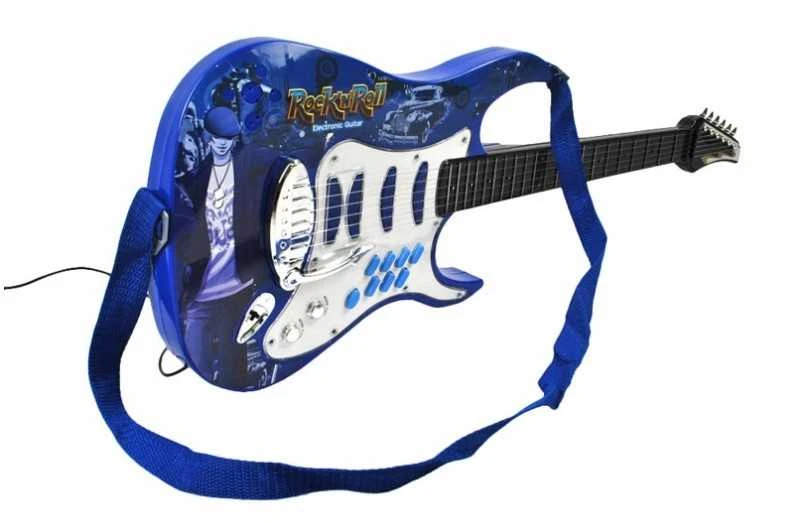 Malplay Vaikiška gitara su stiprintuvu ir mikrofonu