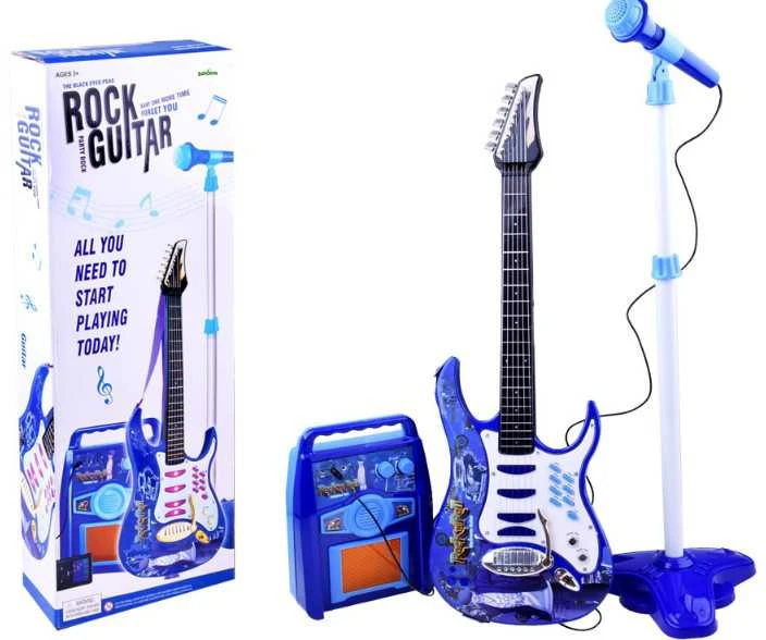 Malplay Vaikiška gitara su stiprintuvu ir mikrofonu
