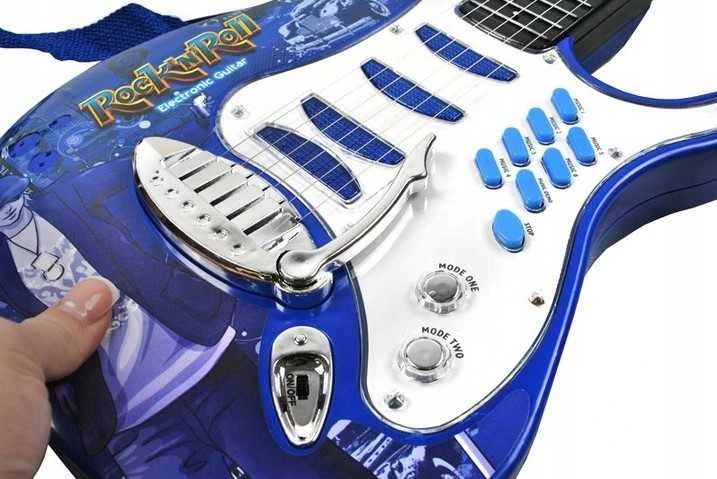 Malplay Vaikiška gitara su stiprintuvu ir mikrofonu