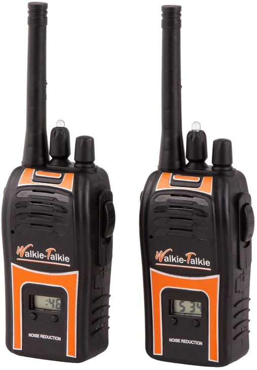 Žaislinė racija Walkie Talkie su žibintuvėliu, 50 m nuotolis