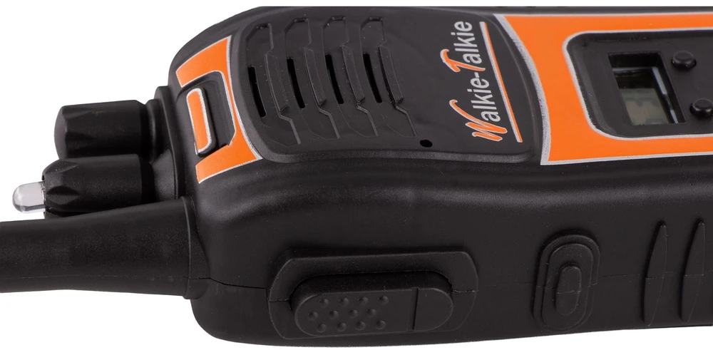 Žaislinė racija Walkie Talkie su žibintuvėliu, 50 m nuotolis