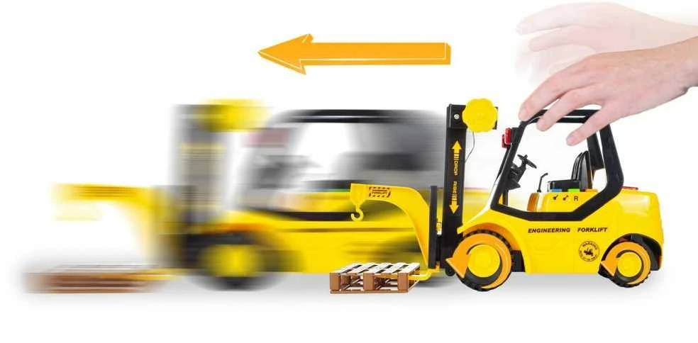 Lean Toys Žaislinis krautuvas su garsais ir šviesomis