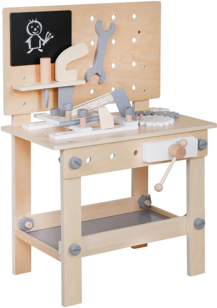 FunFit Žaislinis meistro įrankių rinkinys, įrankių komplektai Workbench With Tools