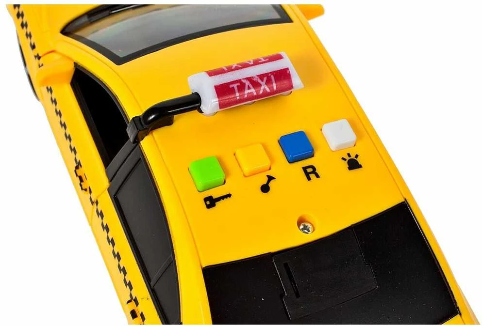 Malplay Taxi mašina su tikroviškais garsais