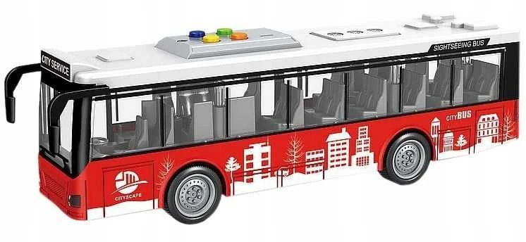 Malplay Žaislinis autobusas su šviesa, garsu ir atsidarančiomis durimis