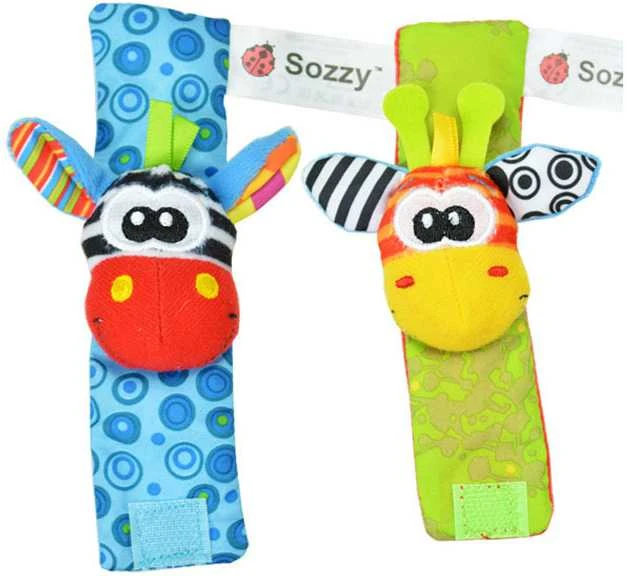 Kūdikių barškučiai - 4 vnt. rinkinys Kruzzel 25068