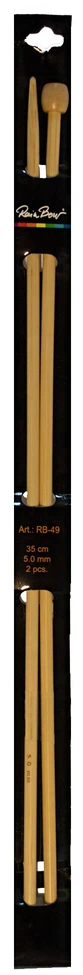 Bambukiniai virbalai RainBow® RB-49, 2 vnt. 35 cm 5,0 mm