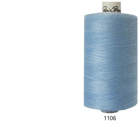 Džinsiniai siuvimo siūlai Nr. 50 RainBow® CORI C202 500 m, spalva 1106
