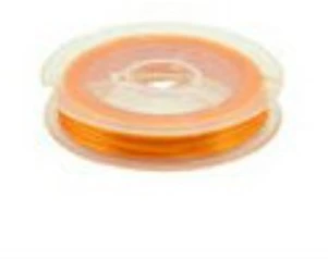 Elastingieij siūlai Nr. 50 karoliukų vėrimui RainBow® VERA V50 10 m, spalva aukso