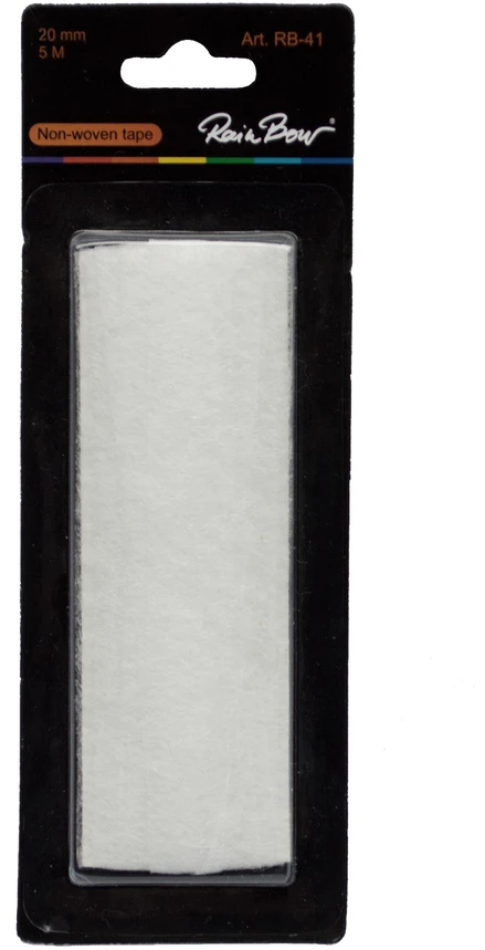 Flizelininė klijuojama juostelė RainBow® RB-41 20 mm, 5 m