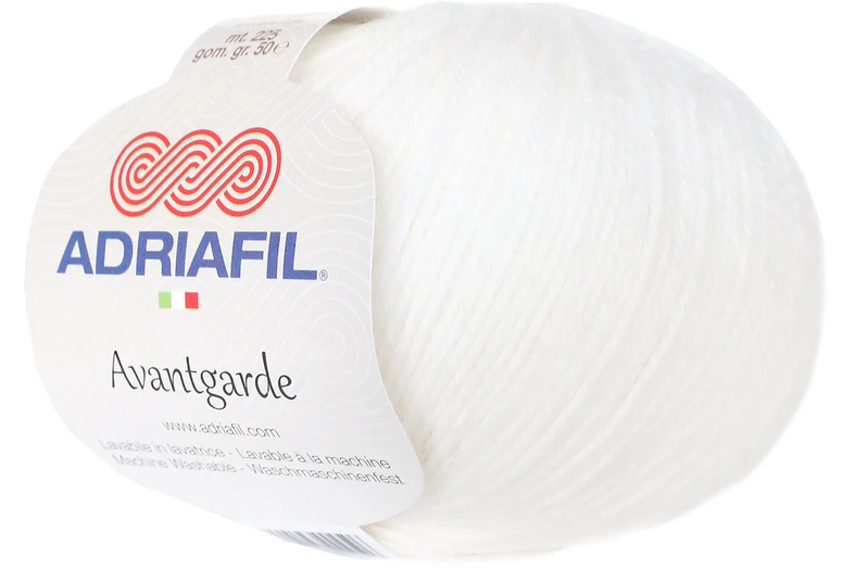 Mezgimo siūlai Adriafil Avantgarde 50 g, spalva 02