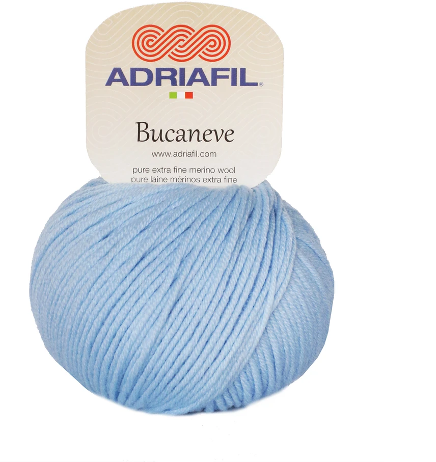 Mezgimo siūlai Adriafil Bucaneve 50 g , spalva 71