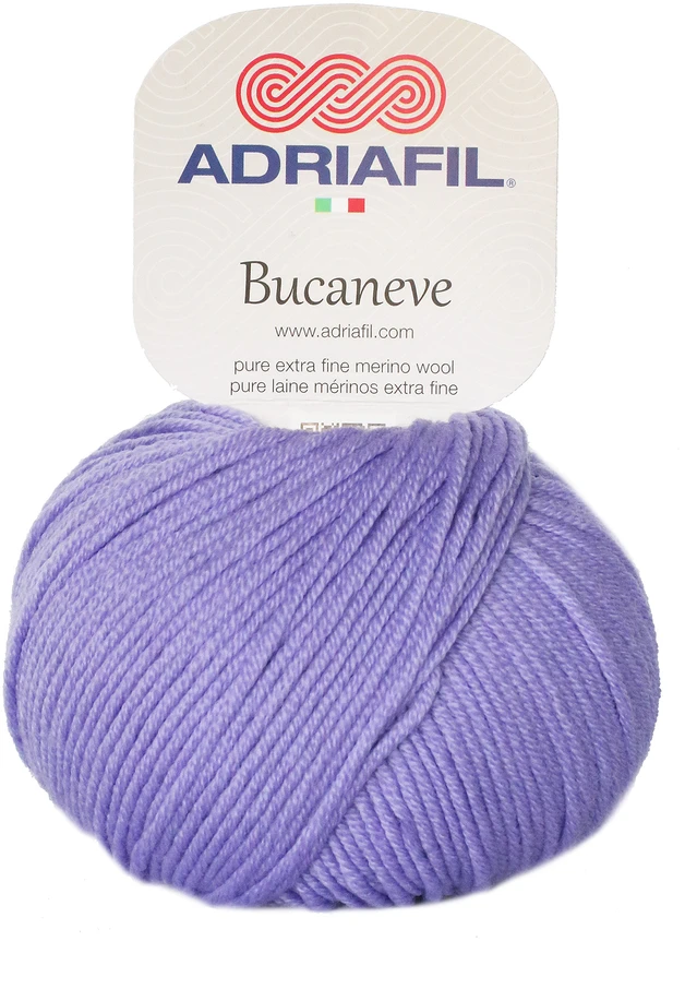 Mezgimo siūlai Adriafil Bucaneve 50 g , spalva 60