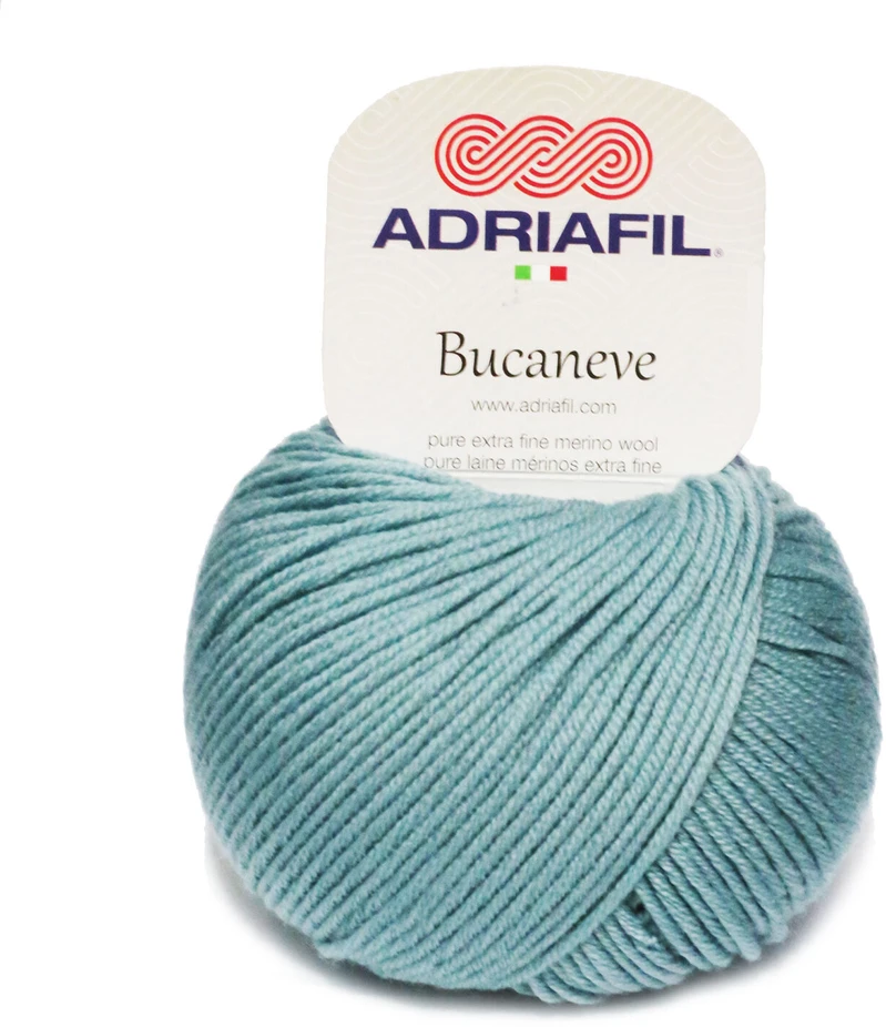 Mezgimo siūlai Adriafil Bucaneve 50 g , spalva 69