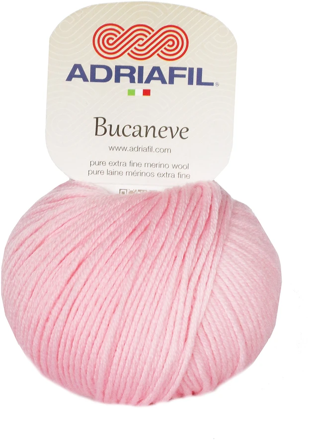 Mezgimo siūlai Adriafil Bucaneve 50 g , spalva 03