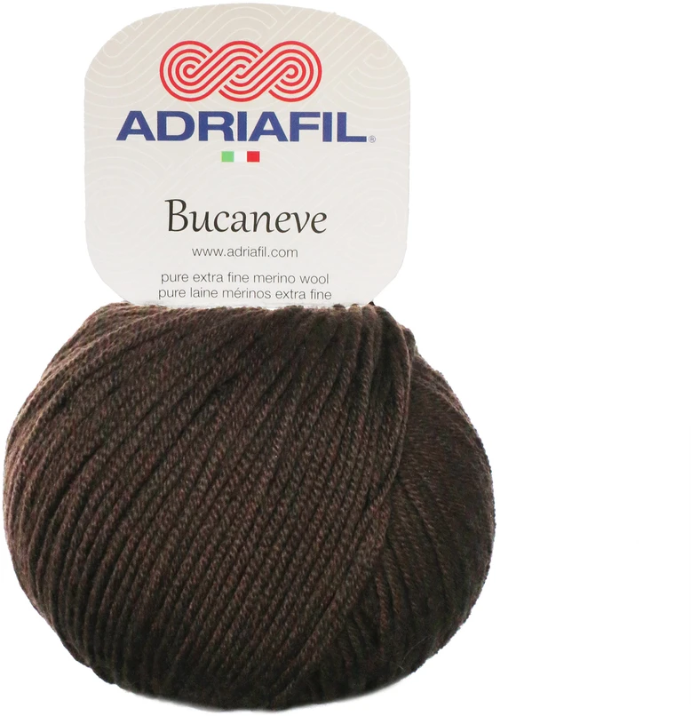 Mezgimo siūlai Adriafil Bucaneve 50 g , spalva 15