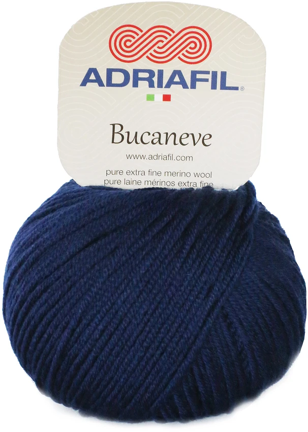 Mezgimo siūlai Adriafil Bucaneve 50 g , spalva 22