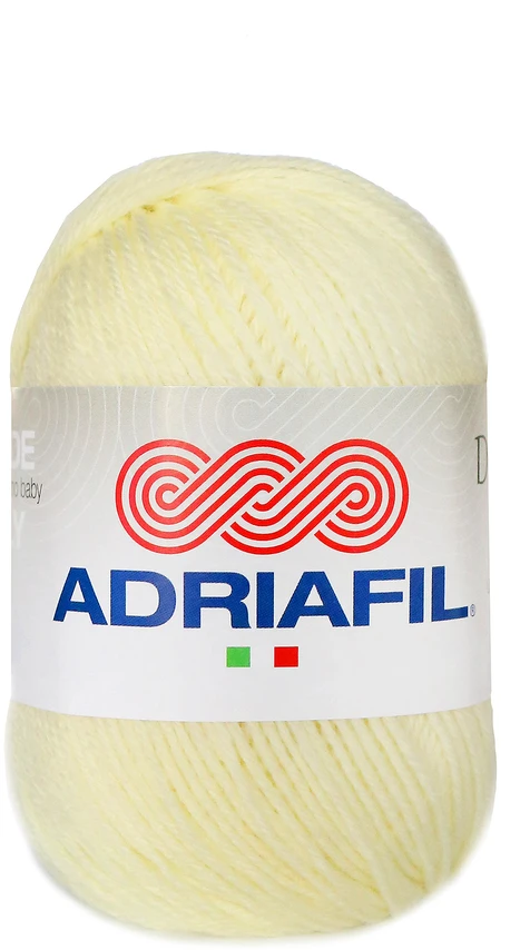 Mezgimo siūlai Adriafil Dolcezza Baby 25 g, spalva 05