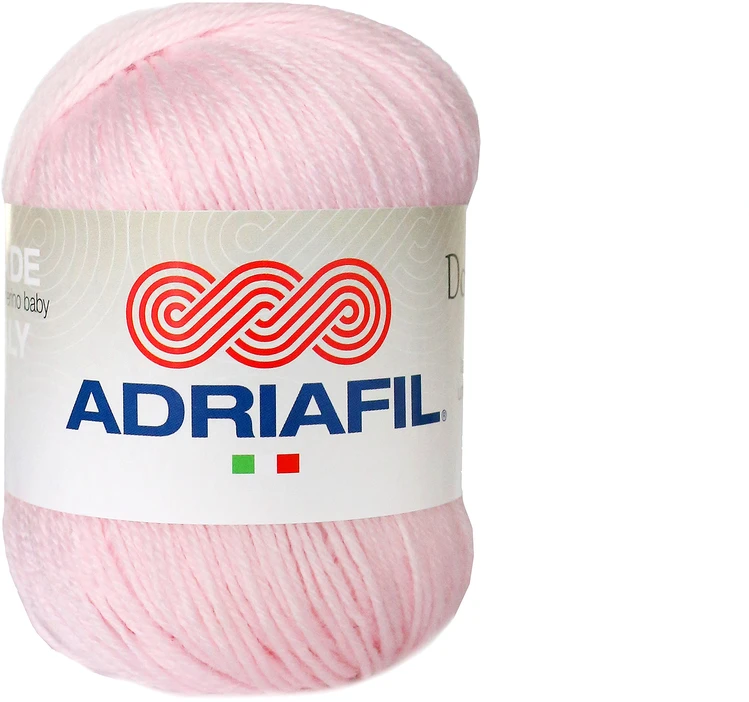 Mezgimo siūlai Adriafil Dolcezza Baby 25 g, spalva 03