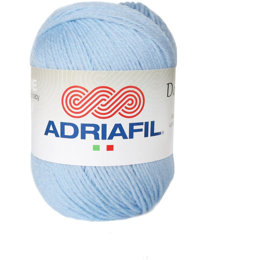 Mezgimo siūlai Adriafil Dolcezza Baby 25 g, spalva 09