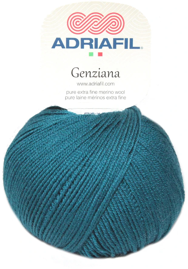 Mezgimo siūlai Adriafil Genziana 50 g, spalva 53