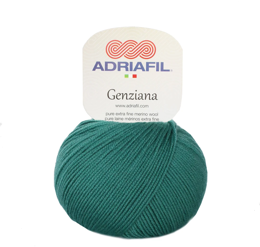 Mezgimo siūlai Adriafil Genziana 50 g, spalva 48