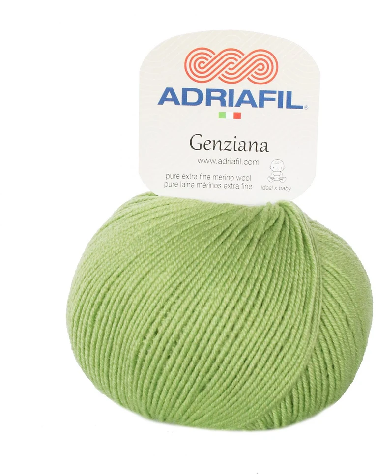 Mezgimo siūlai Adriafil Genziana 50 g, spalva 32