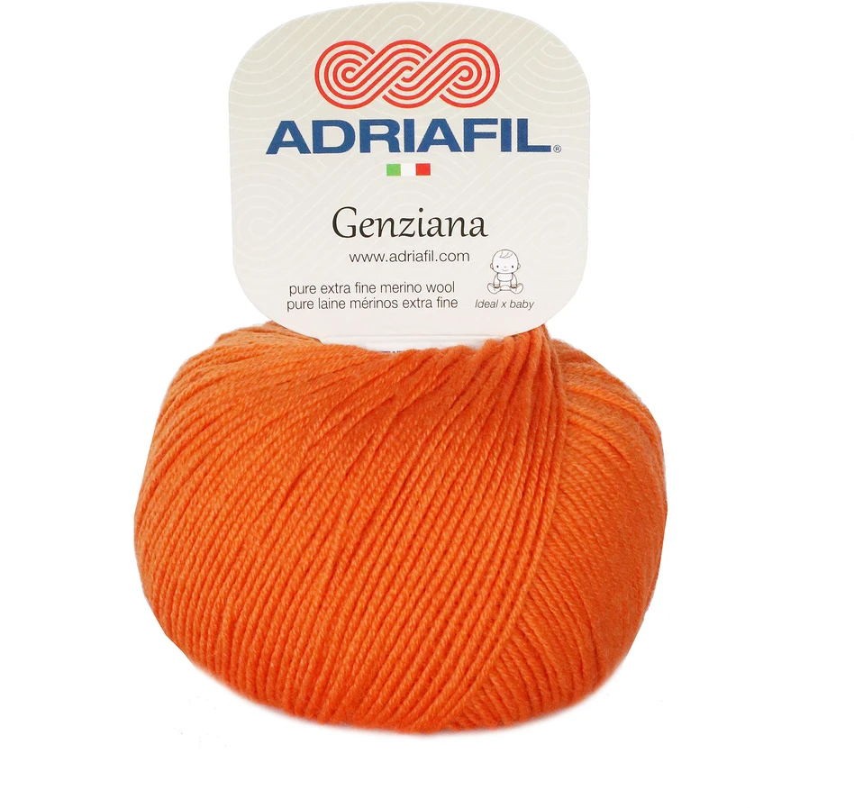 Mezgimo siūlai Adriafil Genziana 50 g, spalva 37