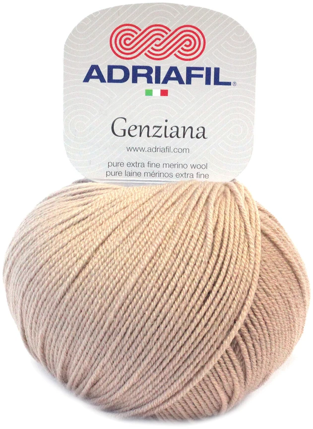 Mezgimo siūlai Adriafil Genziana 50 g, spalva 12