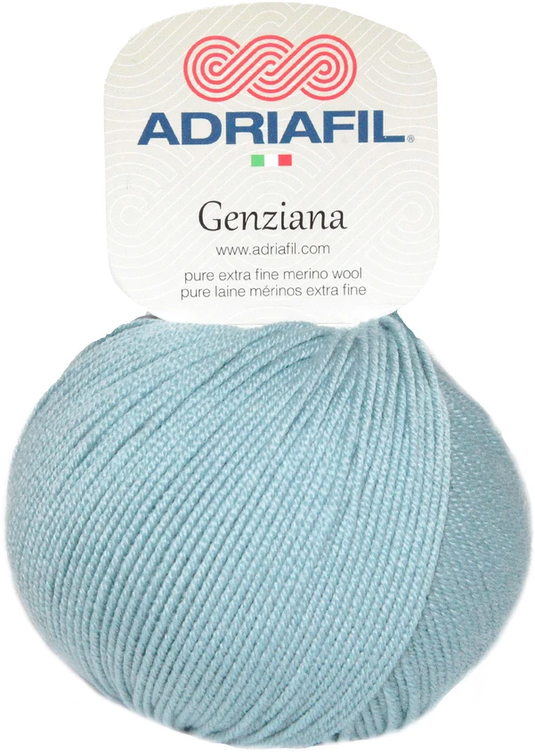 Mezgimo siūlai Adriafil Genziana 50 g, spalva 57