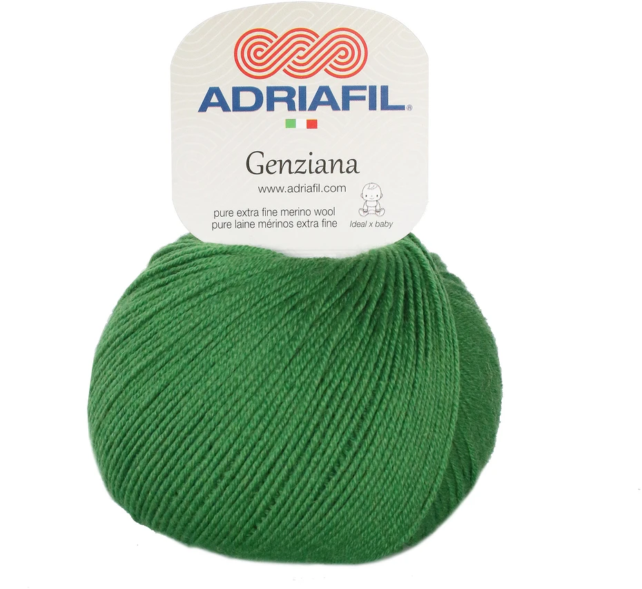 Mezgimo siūlai Adriafil Genziana 50 g, spalva 38