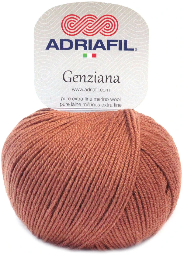 Mezgimo siūlai Adriafil Genziana 50 g, spalva 13