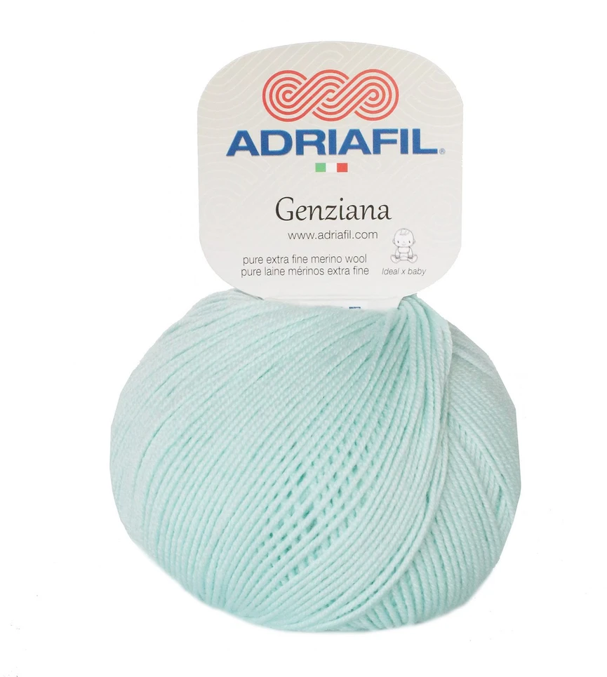 Mezgimo siūlai Adriafil Genziana 50 g, spalva 08